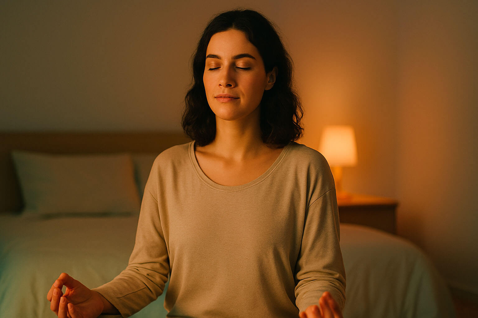 Achtsamkeitsmeditation bei Einschlafproblemen